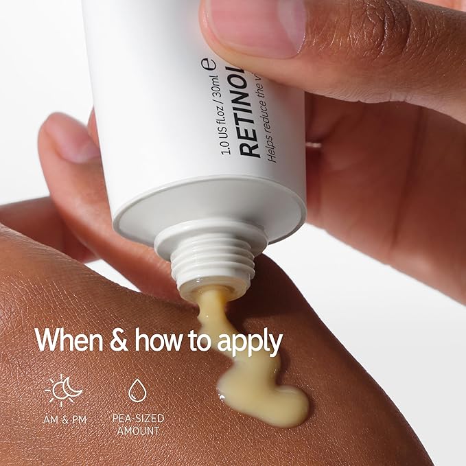 The INKEY List Retinol Serum 1 Fl Oz, Reduces Hyperpigmentation, Anti-Ageing Skincare, Acne Treatment, Vegan Friendly, Suitable For All Skin Types