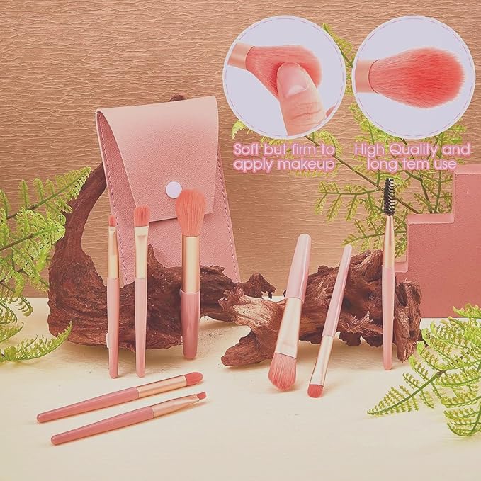 Spa Day Kit for Women - Sleepover Gift Set For Girls Pink Spa Kit and Mini Wet Hair Brush,Teens Initial Makeup Kit with Makeup Brush Set,Bridesmaids Party Favors-Waterproof Toiletry Travel Bag.