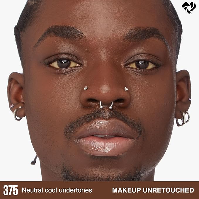 Maybelline Super Stay Lumi-Matte Foundation, Lightweight and Buildable Full Coverage Foundation Makeup For Up To 30HR Wear, 375, 1 Count