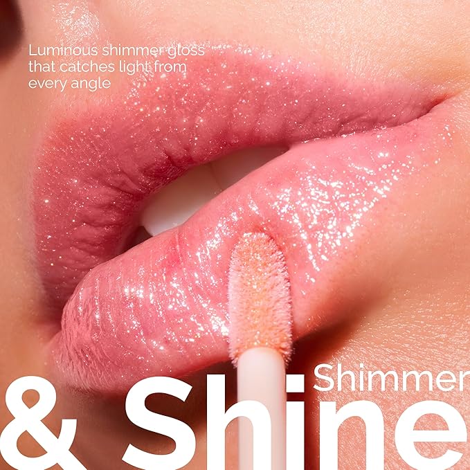 LuxeLip™ Matte Lipstick for Older Women, Hydrating Non-Sticky Lip Gloss for Luminous Shine & Moisturized Lips, Lightweight, Long-Lasting Glossy Finish, Cruelty-Free Lip Makeup (Luminous Pearl, 8ml)