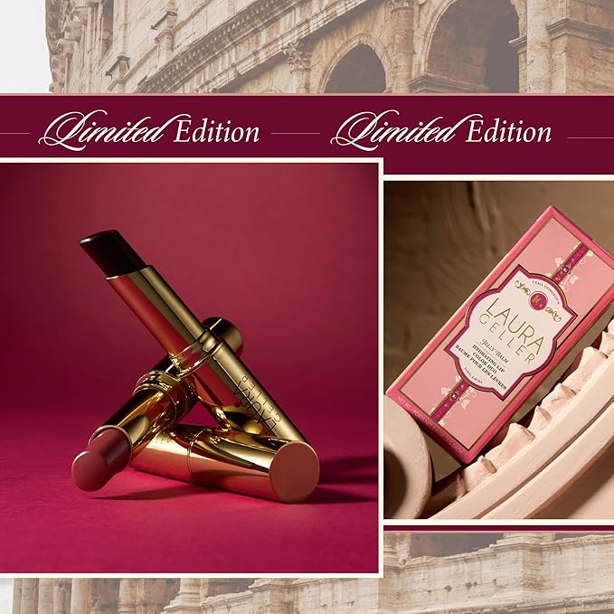 LAURA GELLER NEW YORK Jelly Balm Hydrating Lip Color Duo - Very Black Cherry + Sugar & Spice - Holiday 2024