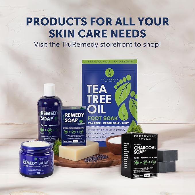 Truremedy Naturals Lavender Shea Butter Body Wash for Women - Aloe Lavender Body Wash with Shea Butter - Soothing Soap for Dry Skin - Hydrating Natural with Essential Oils - 12oz