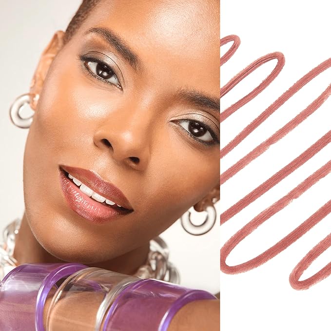 Gerard Cosmetics Lip Pencil (Mudslide), Ultra Pigmented Matte Brown Lip Liner, Long Lasting, Hydrating Creamy Formula, Cruelty Free