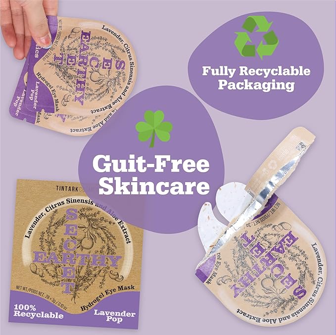 Lavender Pop Calm Repair 5′ Hydrogel Under-Eye Patches, 28 Pairs — 5-Minute Soothing & Calming, Brighter-Looking Under-Eyes — Natural Lavender Note · Ophthalmologist Tested