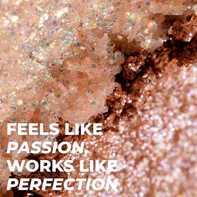 SELFLOVE Eyeshadow Palette 401 8.5g - Matte & Glitter, Shimmer, Blendable Formula, Vegan & Cruelty-free