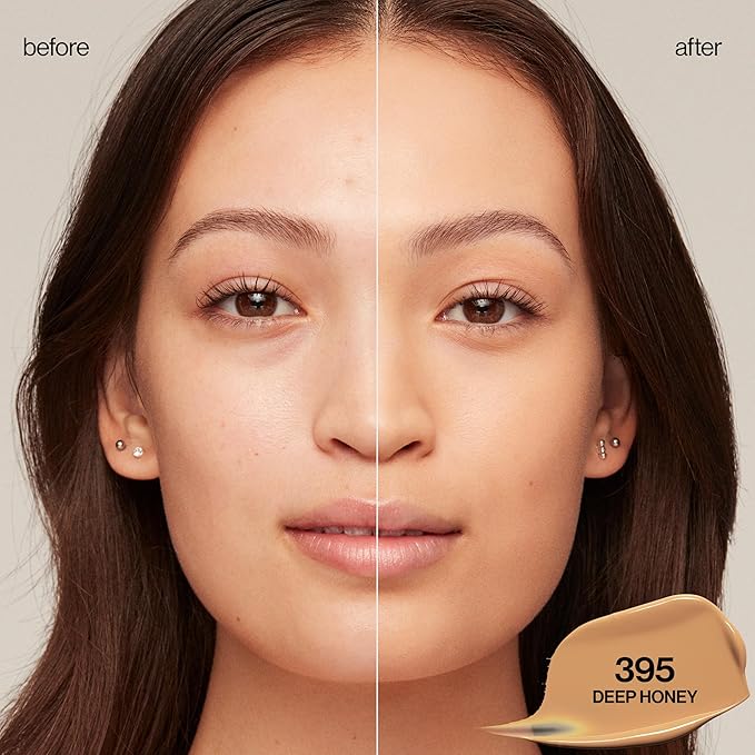 Revlon Liquid Foundation, ColorStay Face Makeup for Combination & Oily Skin, SPF 15, Medium-Full Coverage with Matte Finish, Deep Honey (395), 1.0 oz