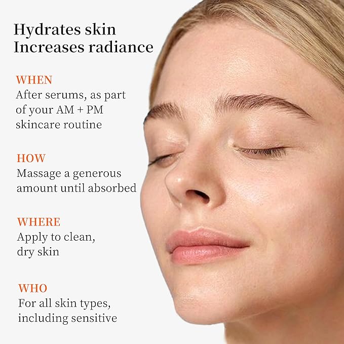 5x Vitamin C Skincare Set,Revitalizing Toner, Nourishing Essence, Face Moisturizer, Deep Cleansing & Hydration Balance, Refines Pores & Enhances Luminosity, Unique Gift for Women