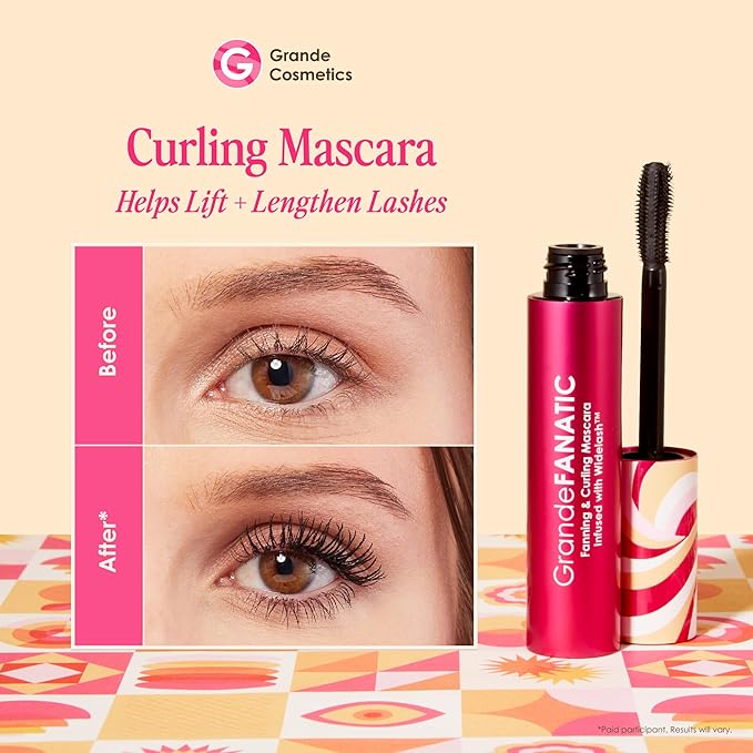 Grande Cosmetics GrandeFANATIC Fanning and Curling Mascara, 0.37 oz.