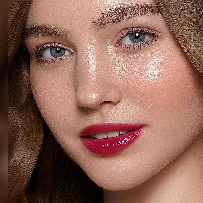 Dark Red Lipstick for Women Moisture Glossy Lipstick Shine Lip Gloss Sheer-Medium Coverage Long Lasting Lipsticks Tinted Lip Balm, DM68 Oxblood Red