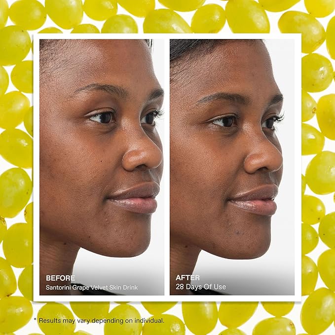 KORRES Santorini Grape Velvet Skin Drink, Hydrating Serum with Resveratrol, Grape Extract and Grape Seed Oil for Skin Care, Antioxidant Rich Face Oil to Support Smooth and Replenished Skin, 1 fl oz