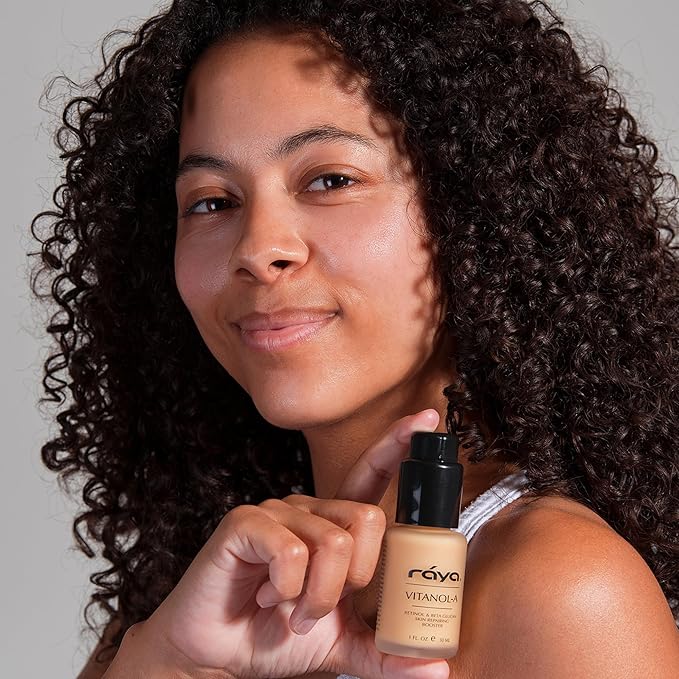 RAYA Vitanol - A (501) Serum for Face | Vitamin-A & Vitamin C Serum | Anti-Aging, Antioxidant Face | Skin Care for Oily Skin | Smoothing, Refining & Skin lightening