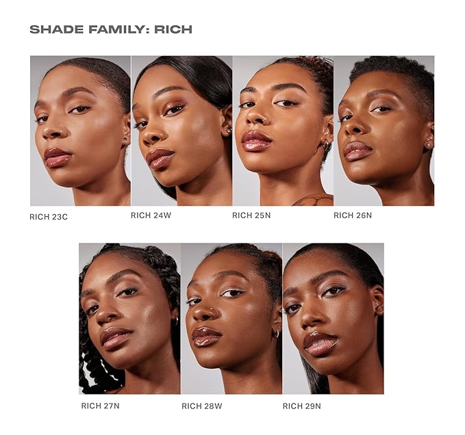 Morphe Lightform Dewy Foundation - Extended Hydration Foundation Makeup with a Lasting, Natural Radiant Finish - Long-Wearing Formula with Buildable, Medium Coverage - Rich 26N (1.01 fl oz)