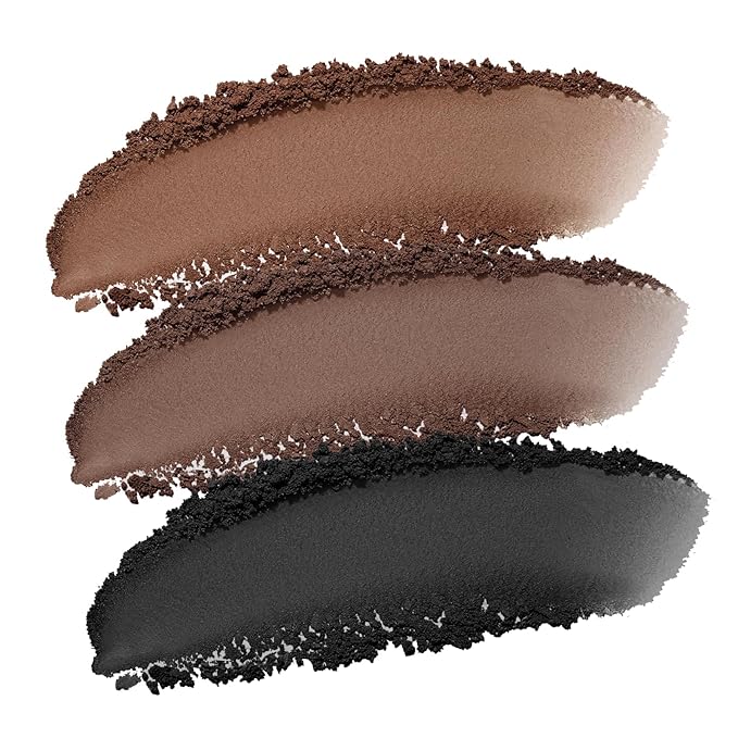 Boobeen 3 Color Eyebrow Powder Palette, Waterproof Eyebrow Makeup, Brow Definer to Shape Perfect Brow，Professional Brow Filler Powder with Brush