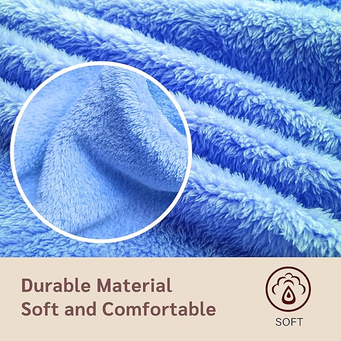 Nugilla Reusable Makeup Remover Cloths, 8 Packs Microfiber Cleaning Cloth Fast Drying Facial Washcloth, Ultra Soft Washing Towel for All Skin, 7 x 13 inch Green/Pink/Blue/White