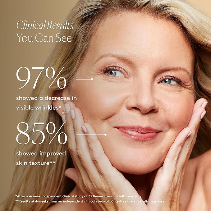 Naked & Thriving The Advanced Renewal Routine | Restore Ultra-Rich Night Cream (50g) + Refresh Gentle Enzyme Cleanser (120ml) + Renew Resurfacing Night Serum (30ml) (Set of 3)