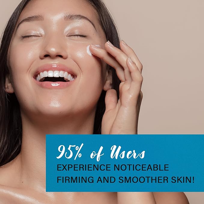 Tighten and Lift Neck Cream: Instant Face Lift Cream - 6-in-1 Anti-Aging Face Moisturizer for Anti-Wrinkle, Firm - Collagen, Retinol, Peptides & Hyaluronic Acid Neck Firming Cream for Skin Care