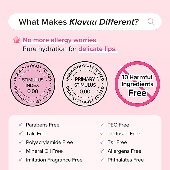 Klavuu Lip Mask Sleeping Pack (0.7oz) – Overnight Deep Hydrating Korean Lip Balm Treatment for Very Dry, Chapped Lips | Lip Lightening & Plumping with Instant Hydration | Gentle Exfoliating (Coconut)