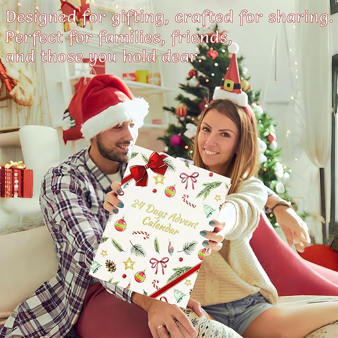 Makeup Advent Calendar 2025, 24 Days Christmas Makeup Gift Set for Women & Teens, Makeup Set Christmas Countdown Calendar, Make up Set for Girls, Holiday Surprise Make Up Kit for Women Full Kit