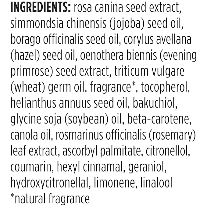 Burt's Bees Gua Sha Face Oil With Rosehip Seed Extract, Reduces Appearance of Fine Lines and Wrinkles, Use with Ice Roller & Facial Tools, Natural Origin Skin Care, 0.51 fl. oz.