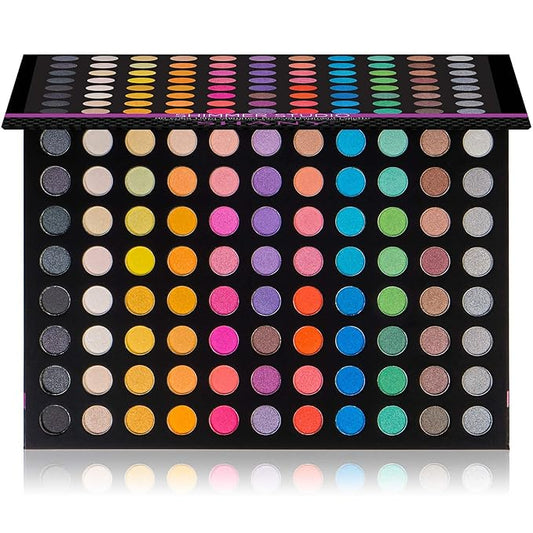 SHANY SHIMMER STUDIO Eye shadow Palette, Matte,Shimmer and Metallic Eye Makeup, Studio Colors for Smoky Eyes and Natural Look