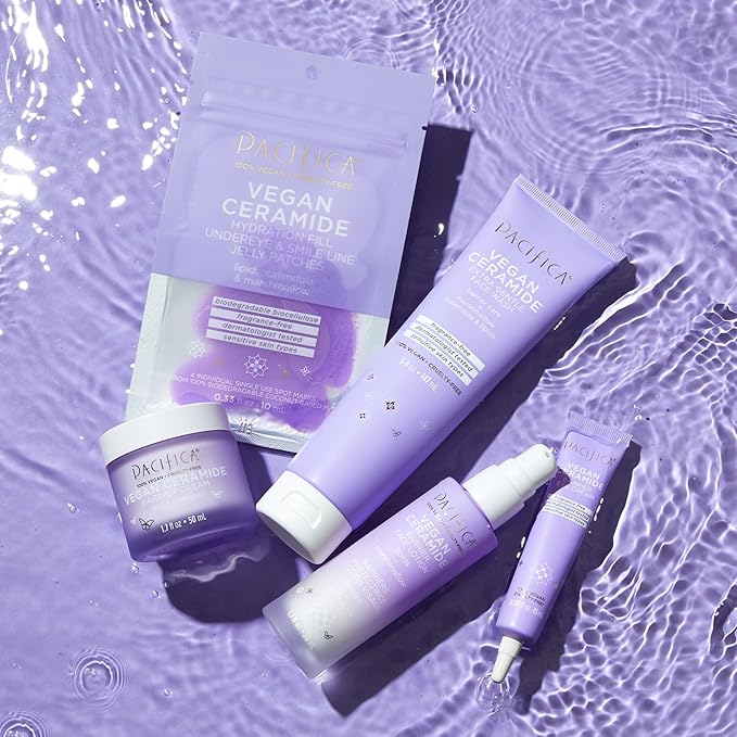 Pacifica Vegan Ceramide Barrier Eye Cream – Hydrating Under Eye Moisturizer for Dry, Sensitive Skin, Fragrance-Free Treatment for Dark Circles, Puffiness & Fine Lines Dermatologist Tested Clean Beauty