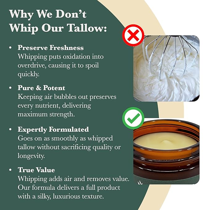 Harvest & Herd Citrus & Honey Tallow Balm - Organic Skin Nutrition with Olive Oil, Manuka Honey, Beeswax, Royal Jelly and Signature Essential Oil Blend (2oz 60ml)