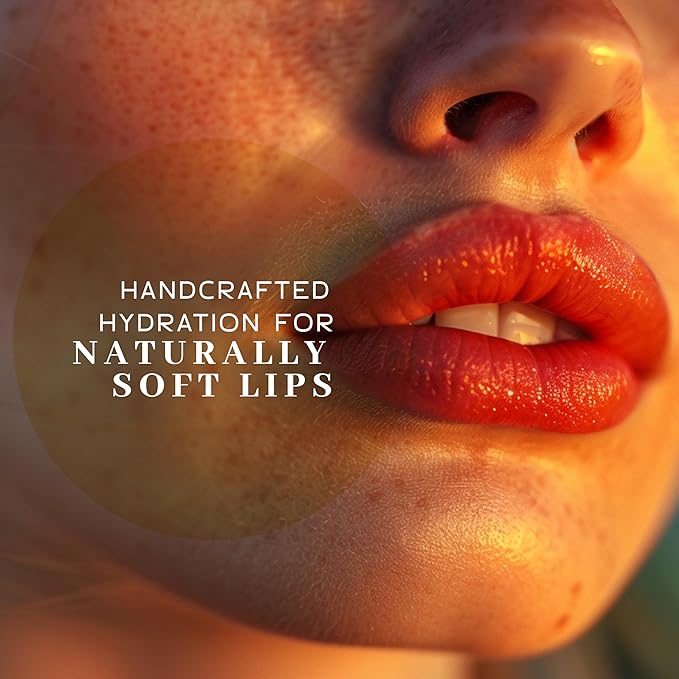 Vanman’s - Handmade Peppermint Beeswax Lip Balm (6 Pack) - Peppermints Lip Balm with Rosemary, Almond and Coconut Oil - Bee Balm with Vitamin E - Peppermint Balm Ideal for Dry Lips - 2 oz