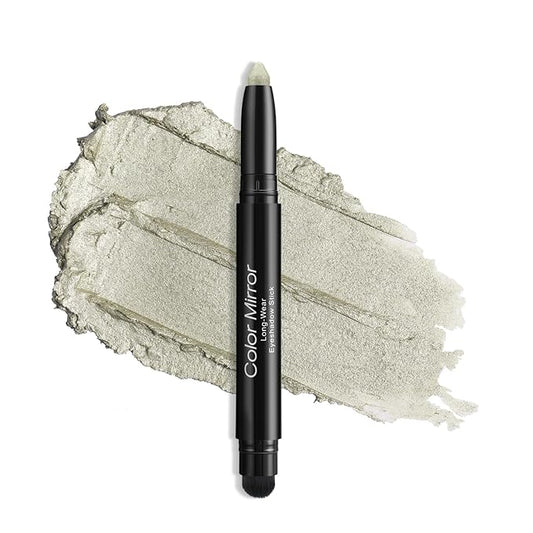 Cream Waterproof Hypoallergenic Eyeshadow Stick, long wear Metallic Glitter Matte Eye Shadow Pencil With Makeup Brush, Eye Brightener, 20 Marble Shimmer