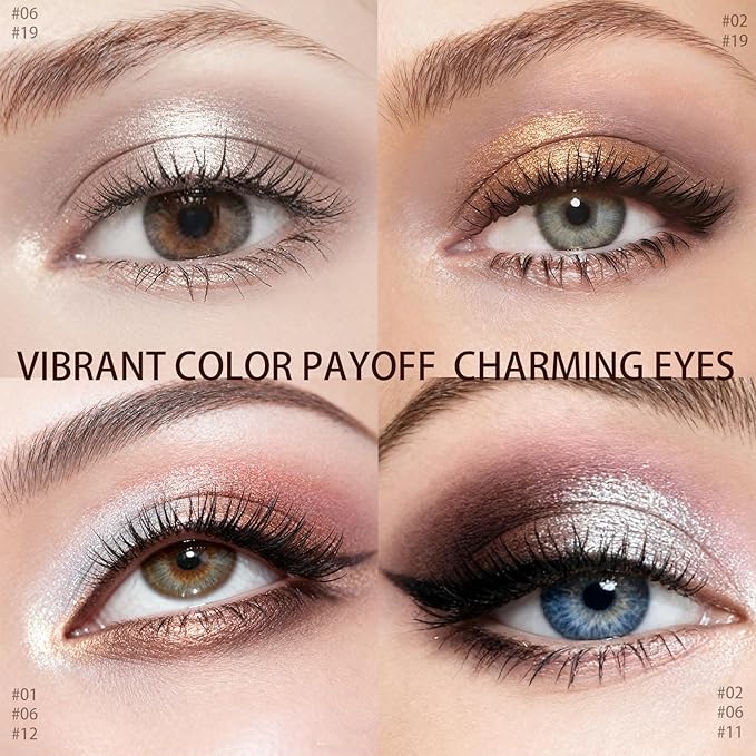 Matte Cream Eyeshadow Stick, Waterproof Eye Shadow Stick, Long-Lasting and Blendable High Pigmented Single Eyeliner Makeup for Women, 19 Light Taupe