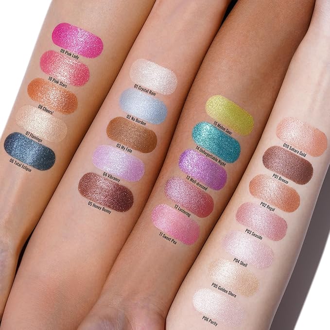 Oulac Matte Eyeshadow - Black Matte Finish Blendable Smokey Eye, Waterproof & Longwear Up to 12H Intense Color for Halloween Makeup, Goth Makeup