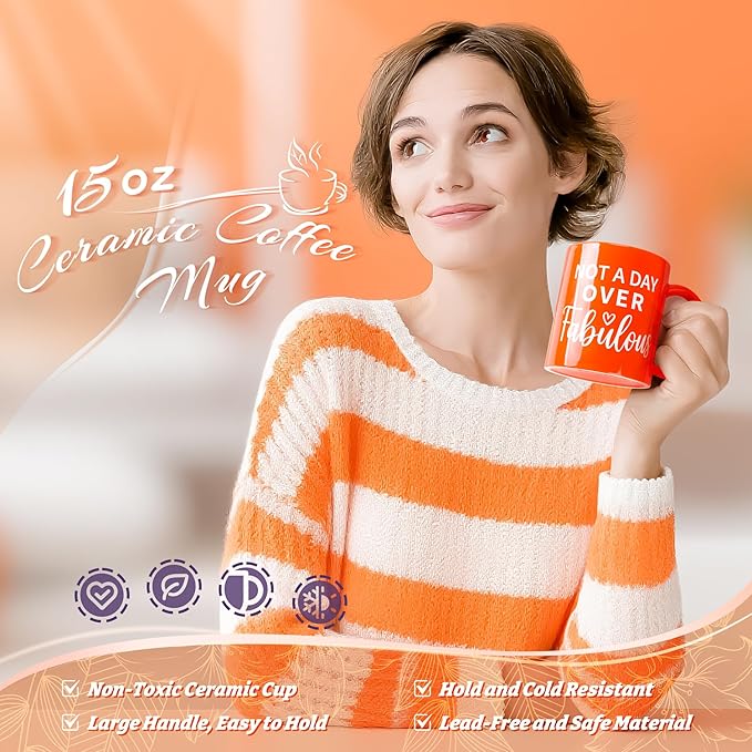 13PCS Fall Gifts Orange Gifts for Women,Thank You Birthday Baskets for Women Wife Mom Sister Friend Girlfriend Teacher Get Well Self Care Package Graduation,Sympathy,Retirement