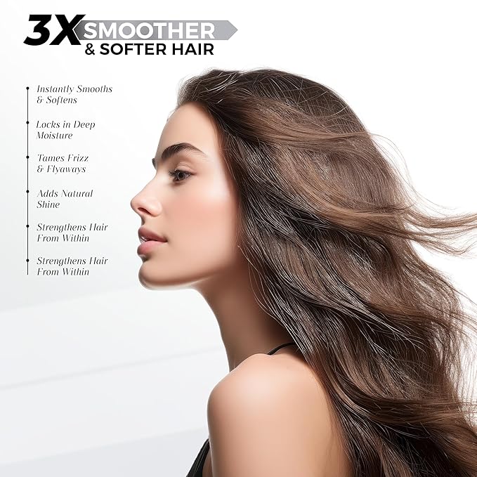 Sublimizhair Herbal Premium Conditioner for Silky Smooth Hair | Detangles, Strengthens Damaged Strands | Deep Hydration & Frizz Control, Nourishing Conditioner | Sulphate-Free, 300 ml/10.1 fl oz