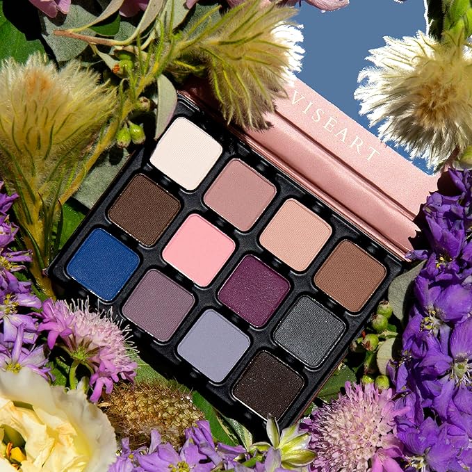 Viseart Paris Petites Pro Luxe Eyeshadow Palette (Cool Mattes Original)