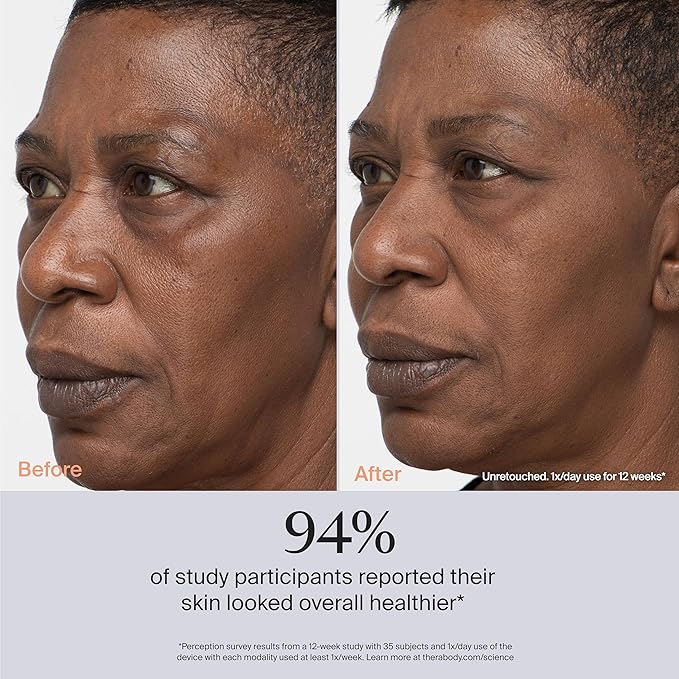 TheraFace Therabody TheraFace PRO - Microcurrent Facial Device, 8-in-1 Compact Face Massager&Facial Sculpting Tool with Light Therapy for Skin Tightening, Anti Wrinkle, Anti Aging & Skin Care (Black)