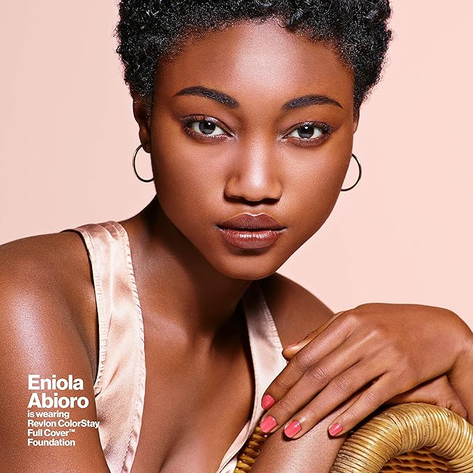 Revlon Liquid Foundation, ColorStay Face Makeup for Normal and Dry Skin, Longwear Full Coverage with Matte Finish, Oil Free, 175 Natural Ochre, 1.0 Oz