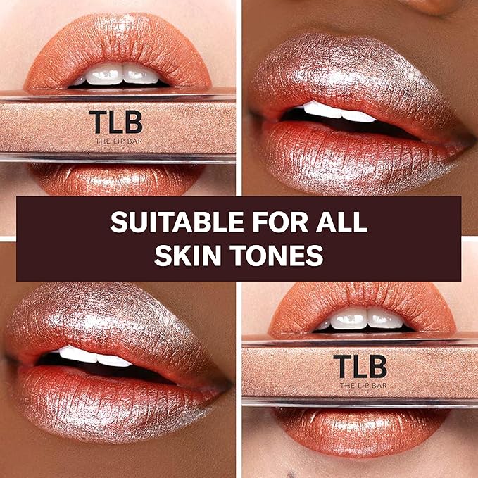 The Lip Bar - Lip Gloss, Goddess (Golden Bronze Shimmer) - Gloss Up Sheer Finish - Smooth, Not Sticky Formula - Coconut Oil, Olive Oil, Argan Oil & Vitamin E - Vegan & Cruelty Free - .30 fl oz