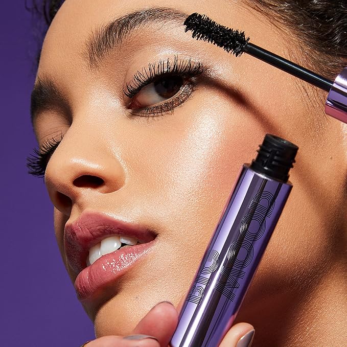 e.l.f. Big Mood Mascara, Instantly Creates Long-Lasting, Bold & Lifted, Voluminous Lashes, Infused with Jojoba Wax, Black, 0.30 fl Oz (2-Pack)