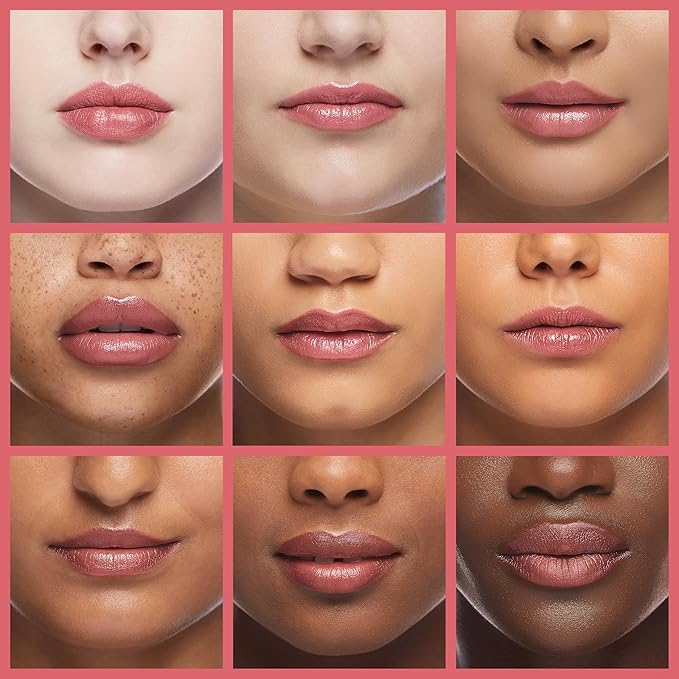 LAURA GELLER NEW YORK Italian Marble Sheer Lipstick - Strawberry Toffee - Hydrating & Lightweight - Vitamin E & Caster Seed Oil - Cream Finish