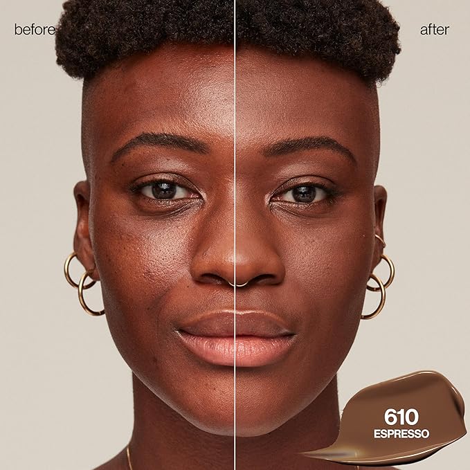 Revlon Liquid Foundation, ColorStay Face Makeup for Combination & Oily Skin, SPF 15, Medium-Full Coverage with Matte Finish, Espresso (610), 1.0 oz