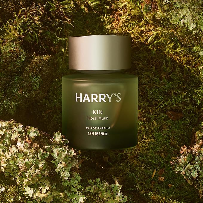Harry's Kin Men's Cologne - Floral Musk Scent - 1.7 fl oz - Notes of Blackcurrant, Musk & Cashmere Wood - Long-Lasting Eau de Parfum Men's Fragrance