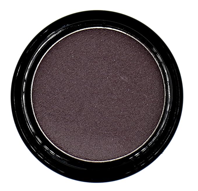Smokey Plum Dark Purple Violet Brown Matte Opaque Pressed Powder Single Eyeshadow; Talc, Paraben & Cruelty Free