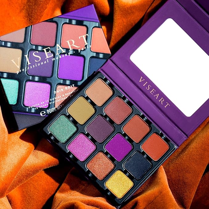 Viseart Paris Petites Pro Luxe Eyeshadow Makeup Palette (Dark Edit)