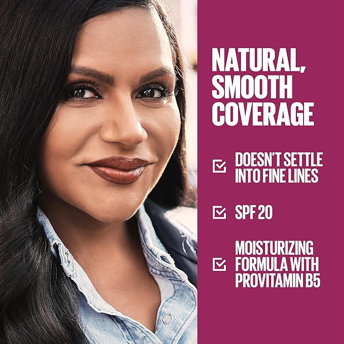 Maybelline Instant Age Rewind Eraser Foundation with SPF 20 and Moisturizing ProVitamin B5, 112, 1 Count