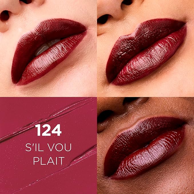 L'Oreal Paris Colour Riche Original Creamy, Hydrating Satin Lipstick with Argan Oil and Vitamin E, S'Il Vous Plait , 1 Count