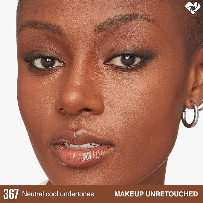 Maybelline Super Stay Lumi-Matte Foundation, Lightweight and Buildable Full Coverage Foundation Makeup For Up To 30HR Wear, 367, 1 Count