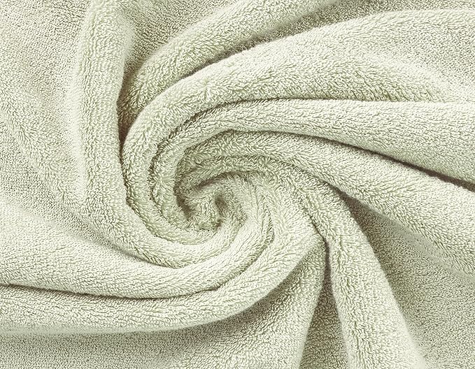 Delara Organic Cotton Luxuriously Plush Washcloths Pack of 6 | GOTS & Oeko-TEX Certified | Premium Quality Face Towels | Feather Touch Technology|650 GSM Long Staple|Soft, Quick Dry & Ultra-Absorbent