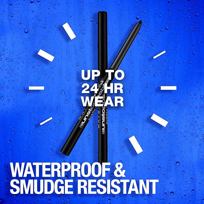 Maybelline Unstoppable Waterproof Mechanical Brown Eyeliner Pencil, Easy to Apply, Smooth Glide, Up to 24 Hour Wear, Espresso, Pack of 2