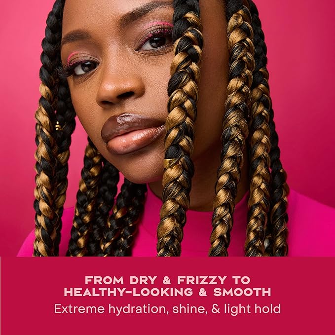 SheaMoisture Manuka Honey & Mafura Oil Wrap & Set Mousse Hydrating Made For Hold, Body, & Shine 7.5oz