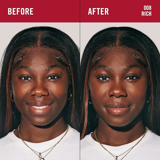 Rimmel Multi-Tasker Better Than Filters, 008 Rich, Face Primer, Glow Booster and Highlighter, Vegan Formula, Anti-Ageing Benefits, Light-Reflecting Pigments, Giant Soft-Touch Wand, 1oz