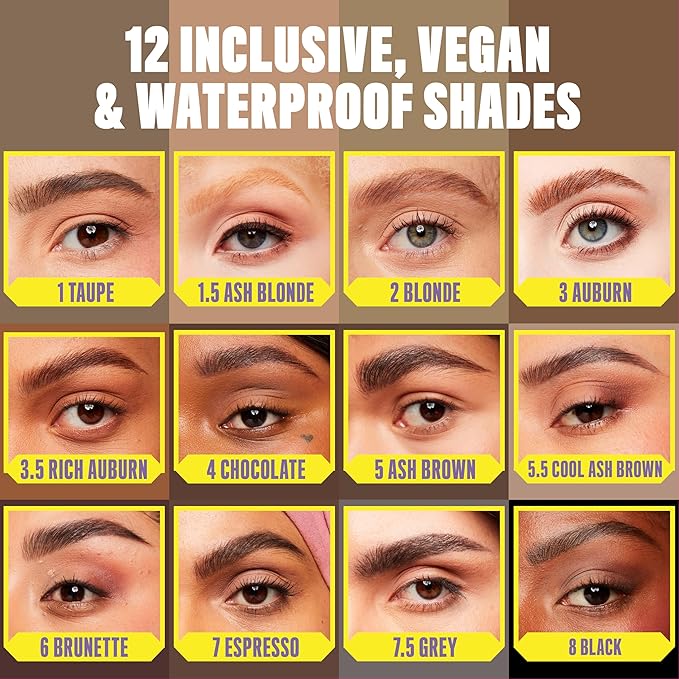 NYX PROFESSIONAL MAKEUP Micro Brow Pencil, Precise Eyebrow Pencil - Auburn